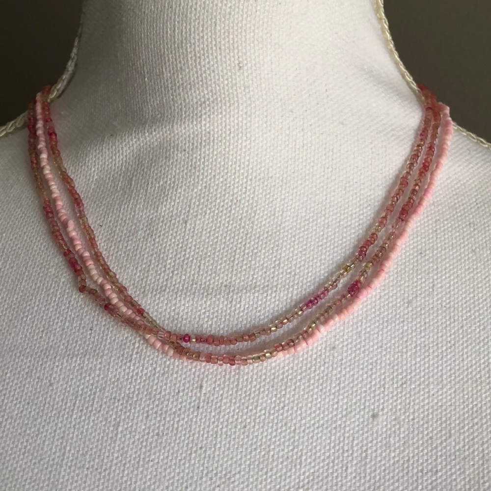 Multi strand Bead Necklace